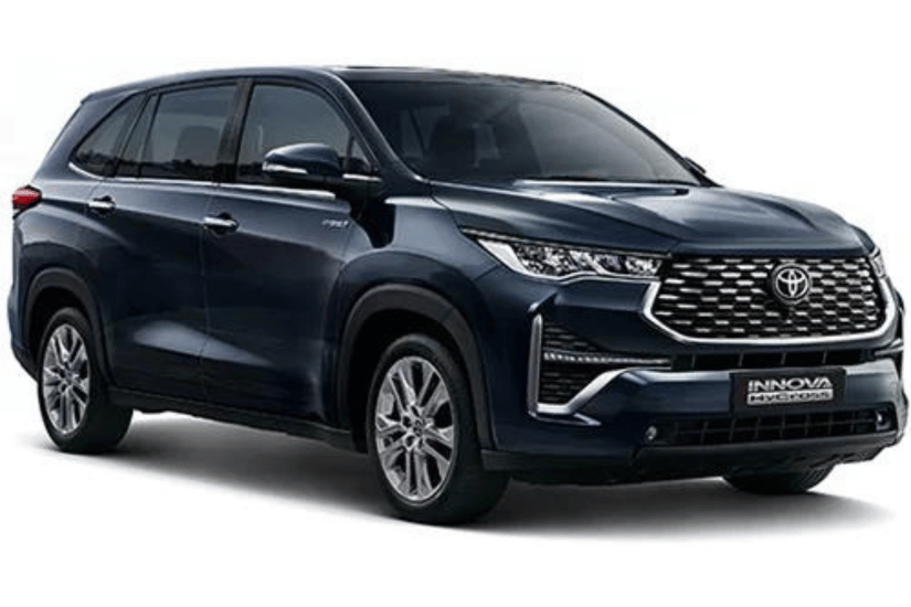 Innova Hycross for premium taxi service in Calangute, Goa