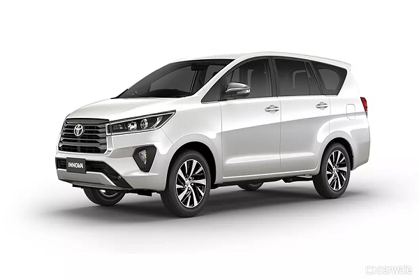 Toyota Innova Crysta taxi for a premium ride in Calangute, Goa